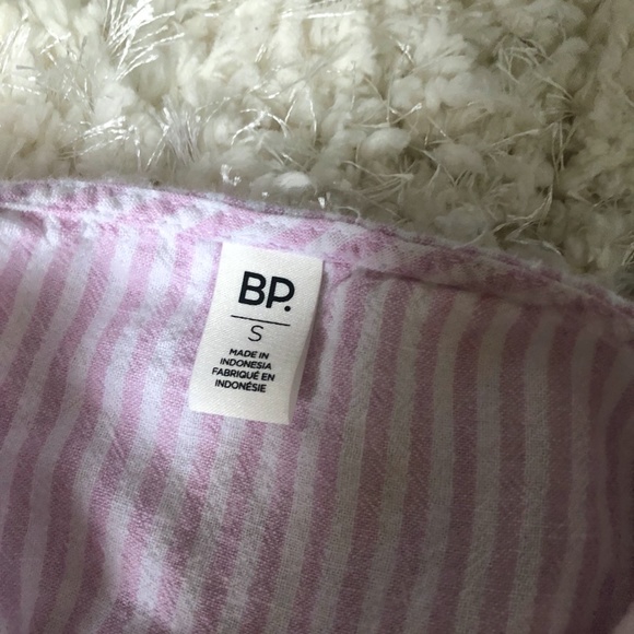 Nordstrom BP. Button-Up Striped Tank Top - Picture 5 of 5